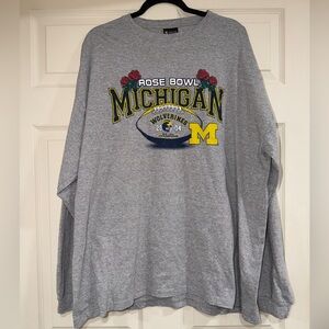 Women’s Vintage Michigan Wolverines 2004 Rose Bowl Long Sleeve T-shirt